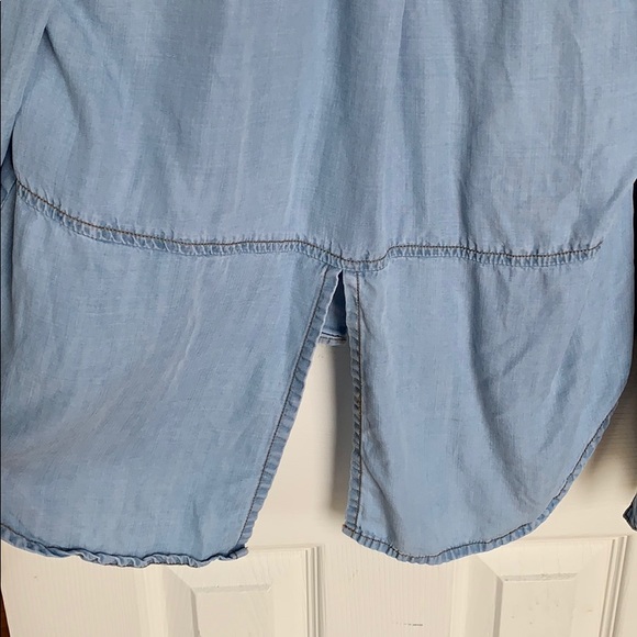 Cloth & stone button up chambray small - Picture 4 of 4